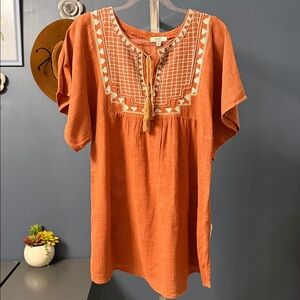 Hayden Woman’s Boho Tunic Dress Preloved Size: Small